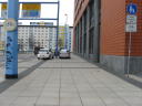 Ein freigegebener Gehweg