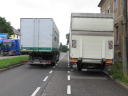 So sieht es heute schon auf der Frankenberger Straße aus.